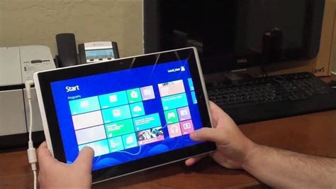 How To Use Windows 8 On A Touch Screen Device Tablet Youtube