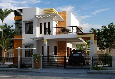 Rumah 2 lantai ini mirip dengan bentuk kapal. Model dan Bentuk Teras Rumah Mewah (Lengkap dengan Gambar)