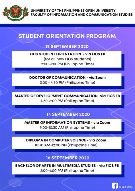 Upou Fics To Hold Virtual Student Orientation University Of The