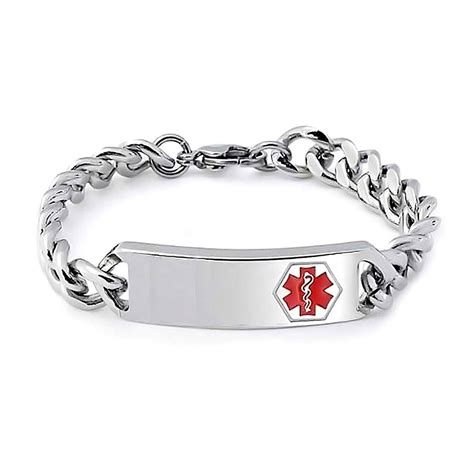 Kats Medical Alert Bracelet Medical Id Bracelets Jade Silver