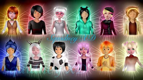 Kwamis As Humans Kwamis As Humans Miraculous Ladybug Movie Images