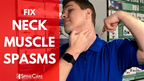 How To Get Rid Of Neck Spasms In 1 Minute St Joseph Mi Chiropractor