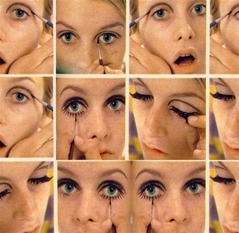 Sixties Eye Makeup Tutorial By Twiggy Twiggy Makeup 60s Makeup