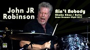 Legendary drummer John JR Robinson plays 'Ain't Nobody' groove at Remo ...
