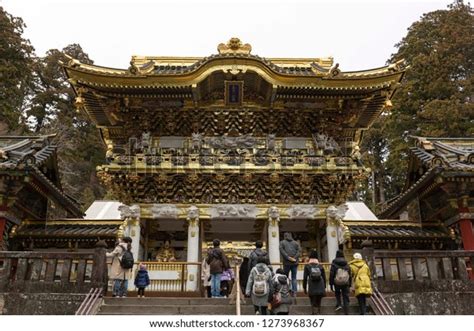 Nikko Japan December 30 2018 Tourists Stock Photo 1273968367 Shutterstock