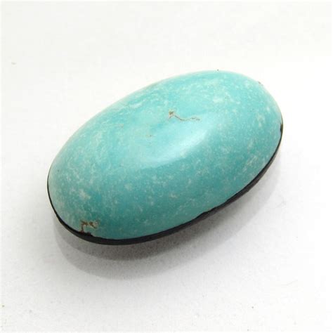 Sleeping Beauty Turquoise Cabochon Small Free Form Great Ring Etsy