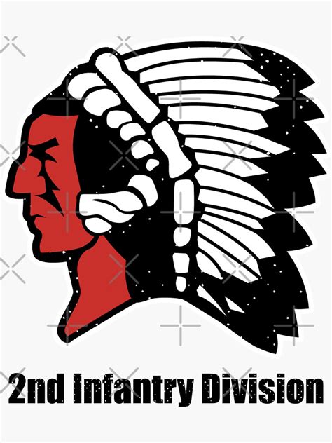 2nd Infantry Division United States Army Sticker For Sale By Alt36