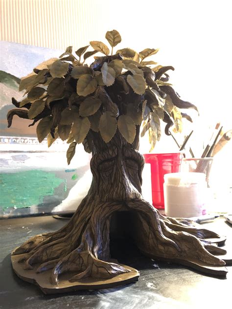I Wanted My Own Deku Tree So I Made One Out Of Clay Rgaming