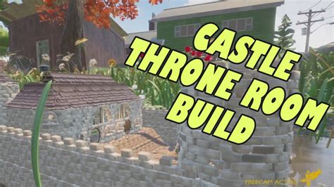 New Grounded Build Castle Throne Room Updated Castle Build Grounded