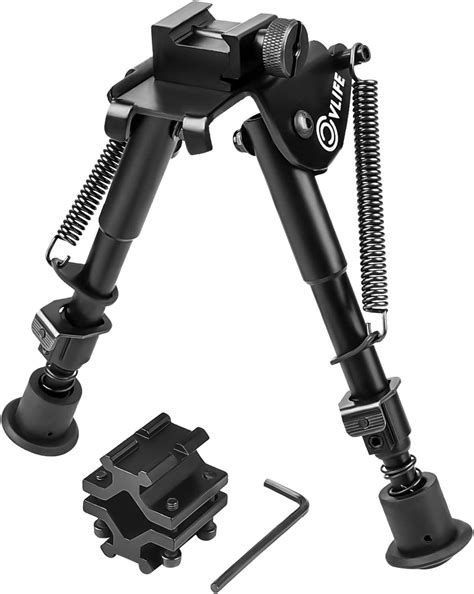 Buy Cvlife Picatinny Tactical Bipods 6 To 9 Inches Bipod With Barrel