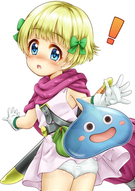 Regular Mow Heros Daughter Dq5 Slime Dragon Quest Dragon Quest