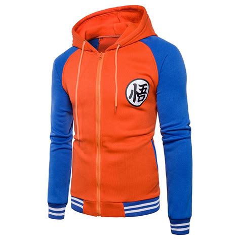 Free shipping worldwide shipping 24/7 customer service. 2018 Winter Sweatshirt Mens Hoodie Men's Dragon Ball Jacket Casual Men's Jacket Fashion Boy ...