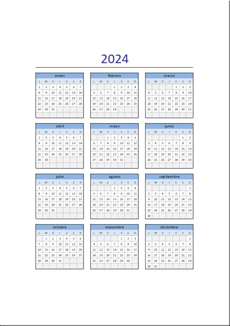 Calendario 2024 Excel Con Festivos Tracy Harriett