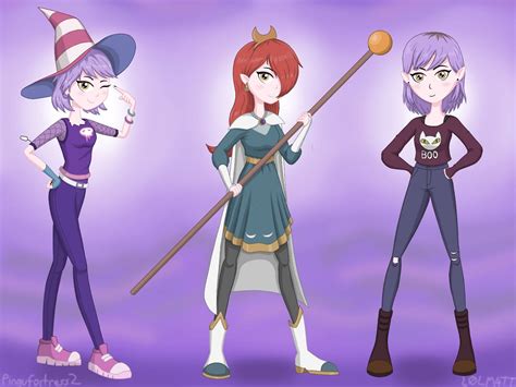 Amity Season 3 Outfits In My Art Style By L0lm4tt On Deviantart
