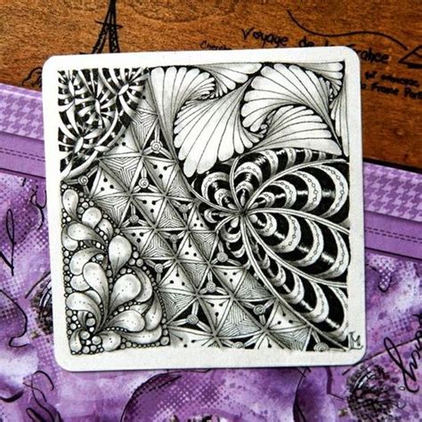 Absolutely Beautiful Zentangle Patterns For Many Uses Bored Art