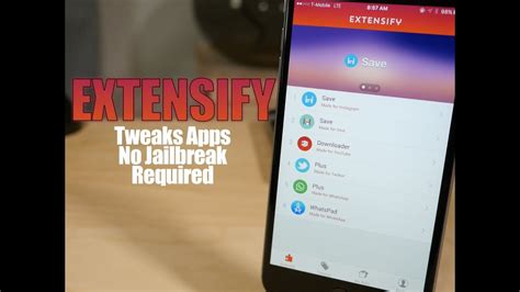 An ios jailbreak gives you administrator control over ios. Extensify: tweak App Store apps without a jailbreak (iOS 9 ...