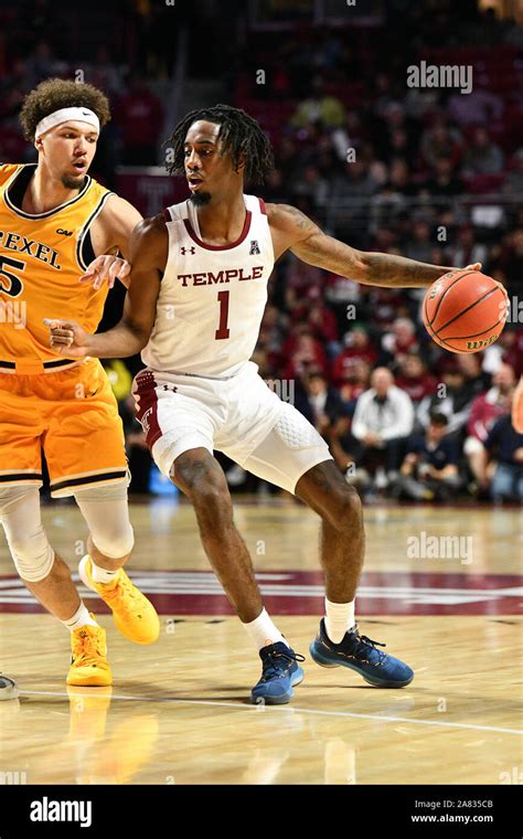 Philadelphia Pennsylvania Usa 5th Nov 2019 Temple Owls Guard