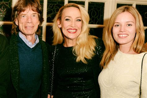 Jerry Hall And Mick Jagger Reunite With Daughter Georgia May Jagger In