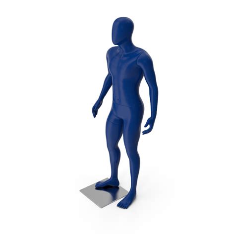 Faceless Male Blue Mannequin Png Images And Psds For Download Pixelsquid S12151018f