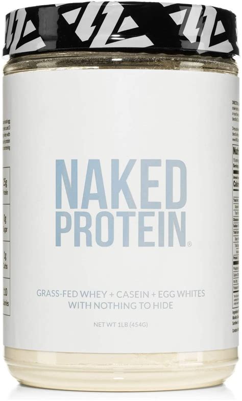 Naked Nutrition Unflavored Grass Fed Whey Protein Powder Blend