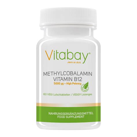 Methylcobalamin Vitamin B12 5000 µg Vitabay Im Test