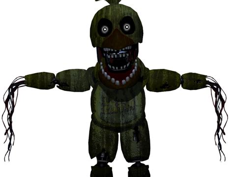 Phantom Withered Chica By Waterrush94 On Deviantart