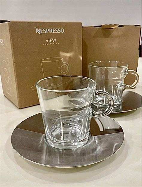 Nespresso View Lungo Cups And Saucers Furniture Home Living
