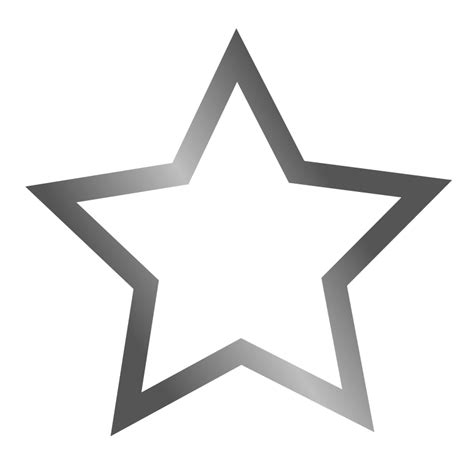Logo Bintang Vektor Png Pentagram Poligon Bentuk · Gambar Vektor