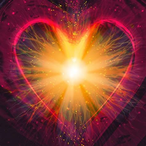 Imagine Your Heart As A Sun And Let It Radiate Love And Light To