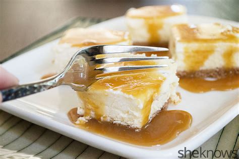 Salted Caramel Cheesecake Bars — The Indulgent Way To End