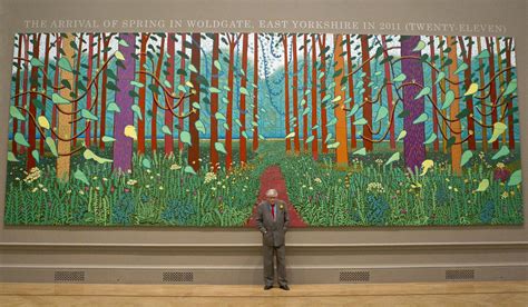 David Hockney The Arrival Of Spring In Woldgate East Yorkshire