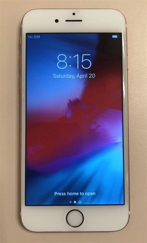 Apple Iphone 6s Metro By T Mobile Rose Gold 32gb A1633 Lrso07176