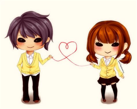 Chibi Couple By The13thjune On Deviantart