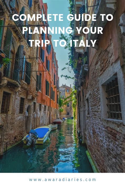 Complete Guide To Planning Your Italy Trip Italy Travel Travel