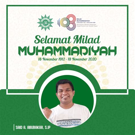 Ucapan Milad Pemuda Muhammadiyah – Kumpulan Ucapan