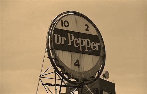 Roanoke Va Dr Pepper Bottle Top Sepia Photograph By Frank Romeo