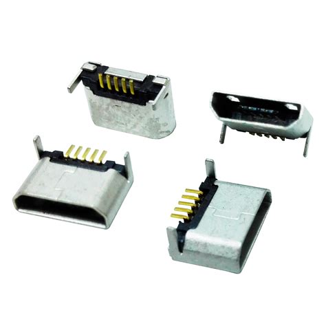 Conector Micro Usb 20 Hembra 5 Pin A Ci V10 Conectores