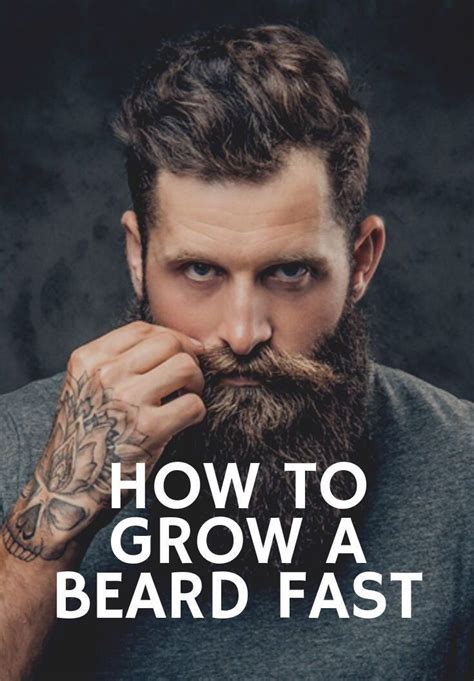 Best Ways To Grow A Beard Naturally Grow Beard Faster Grow Beard