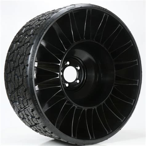 michelin x tweel turf airless radial tire 24 x 12 n12 for zero turn mowers 5 bolt pattern
