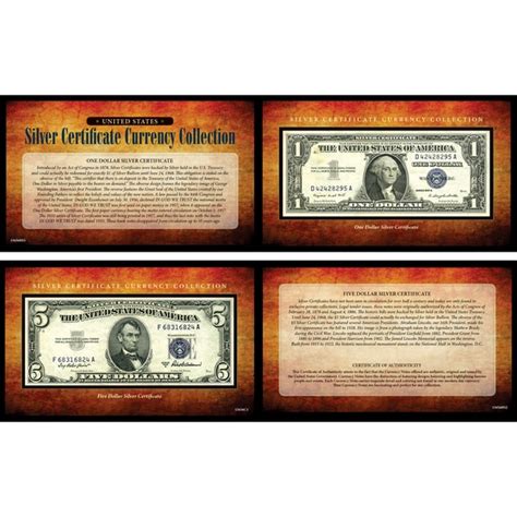 American Coin Treasures Silver Certificate Currency Collection Free