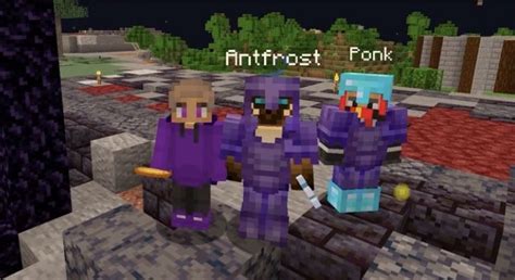 Purpled Antfrost And Ponk ♡︎ In 2021 Mc Skins Purple Dream