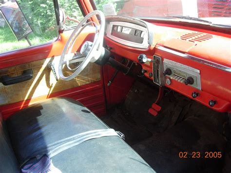 65 D100 Interior Notice The Transmission Shifter On The Dash Very