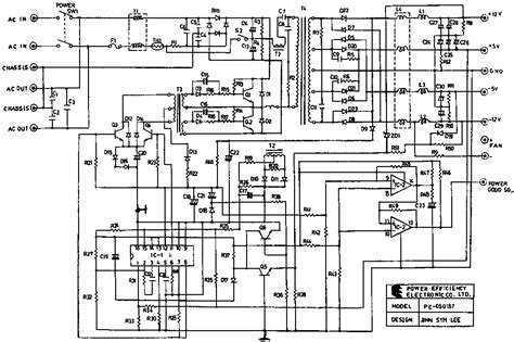 400w Atx Power Supply Circuit Diagram Wiring Diagram And Schematics