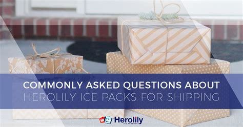 Faq About Our Ice Packs For Shipping Learn More Today Herolilyherolily