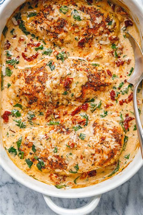 Creamy Baked Chicken Breasts Recipe How To Bake Chicken Breasts