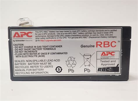 Apc Rbc35 Replacement Battery Cartridge By Schneider Electric Ebay