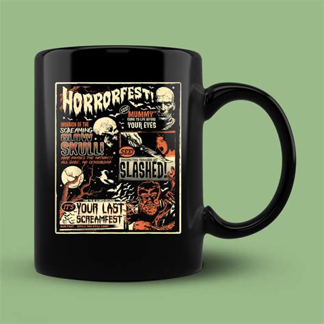Vintage Horrorfest Movie Poste Halloween T Shirt
