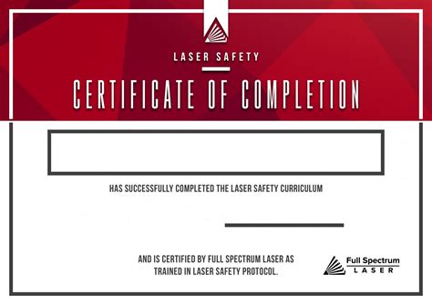 Laser Safety And Operations Certificate Program
