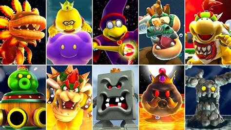 Super Mario Galaxy Bosses List