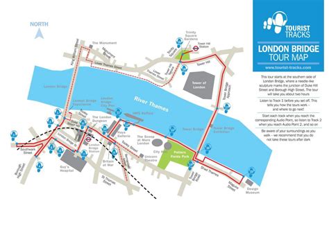 London Bridge Carte Carte De Pont De Londres Angleterre